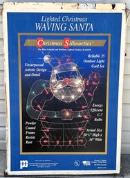 Lighted Waving Santa - (G)