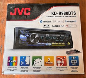 JVC CD Car Stereo Receiver (Model #KD-R980BTS)