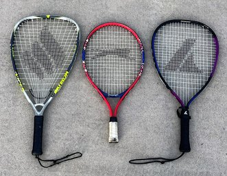 Lot Of 3 Racquetball Rackets