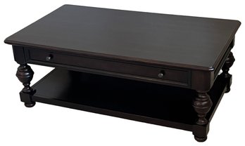 Wood Veneer Coffee Table 1 Drawer