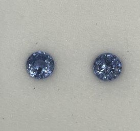 Matching Round Ceylon Sapphires #72