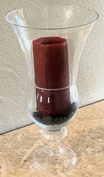 Glass Candle Vase Decoration