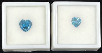 Heart Shaped Topaz Gemstones #77