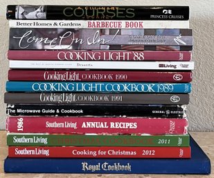 Lot Of 13 Hardcover Cookbooks