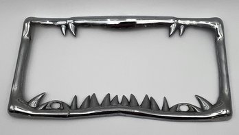 Shark Tooth License Plate Frame