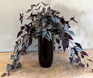 Faux Plant Ceramic Vase Decoration