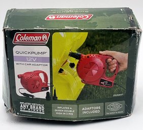 COLEMAN  Universal 12V Quickpump With Car Adapter