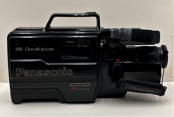 Vintage Panasonic VHS Omni Movie Camcorder Movie System In Case (Model #PV-L858d)