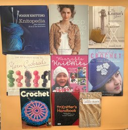 Knitting & Crochet Book Bundle