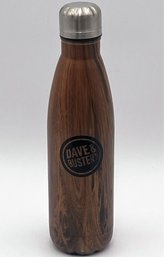 Wood Grain Pattern Insulated Water Bottle - Dave & Busters