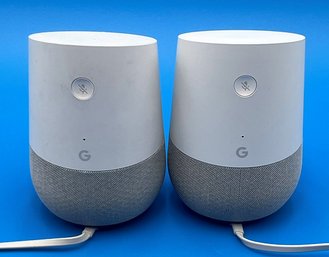 Lot Of 2 Google Home Smart Speaker