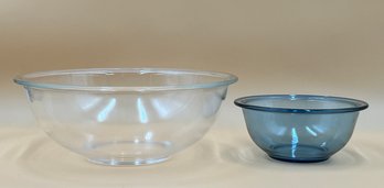 2 Pyrex Mixing Bowls