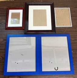Lot Of 5 Frames (4 Wood & 1 Metal)