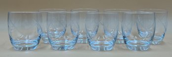 Set Of 8 Rocks Glasses - Leaded Crystal