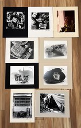 9 Unique Matted Photographs Signed By Photographer Carol Johnson