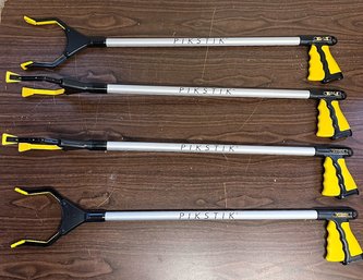 Lot Of 4 Pikstik Reachers