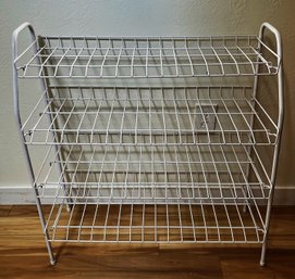 Wire Shoe Rack 4 Tier