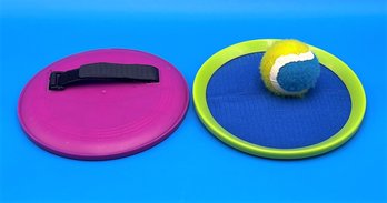 Toss & Catch Sticky Ball Game Set