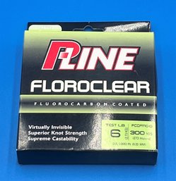 P-Line Floroclear 300-Yard Fishing Line - NEW In Box