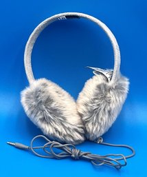 Plush Aux Wired Earmuff Headphones