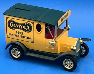 Crayola 1903 Limited Edition Truck Bank Metal - (T29)