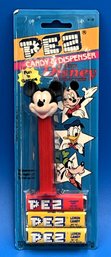 Vintage Disney Mickey Mouse Pez Dispenser & Pez New In Packaging - (T29