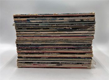33 Rpm Vinyl Record Bundle #5 Of 7 (ZZ Topp, Carly Simon, Frank Zappa And More!!!) Over 50 LPs