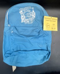 HERSHEY'S Toppers Tripper Canvas Backpack New With Tag - (T30)