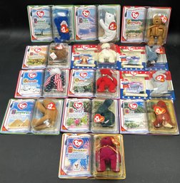 Lot Of 13 Mc Donalds And TY Beanie Bears Assorted Collection New In Packaging -(T31)