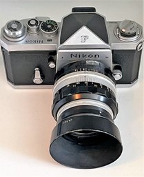 Vintage Nikon F Camera - 35 MM - With Nikon HN-3 Lens