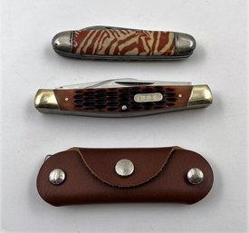 Lot Of 3 Vintage Pocket Knives