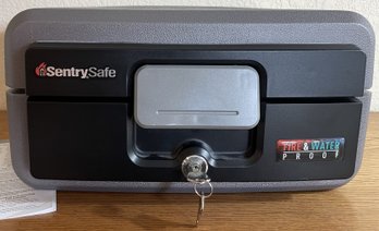 Sentry Safe Fire & Water Proof With 2 Keys - (B1)