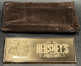 Hersheys 100th Anniversary Commemorative Metal Bar In Case - (T34)