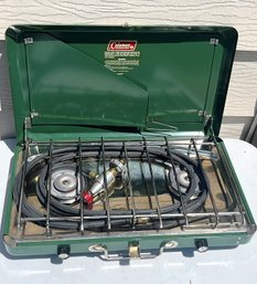 Coleman Deluxe 2 Burner Propane Camping Stove