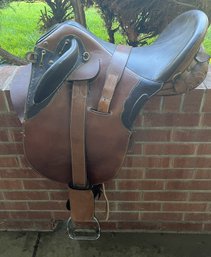 Vintage Leather Horse Saddle