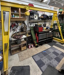 Garage Gantry Crane With Budjit One Ton Hoist - (S)