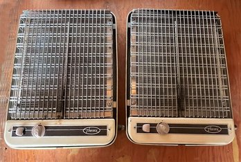 Lot Of 2 Vintage Thermix Propane Heaters - Made In France