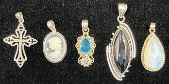 Pendants Set In Sterling Silver #103