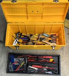 Large Plastic Toolbox & All Contents - (TBL3)