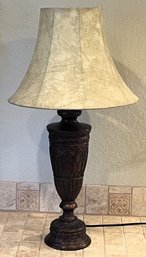 Ornate Resin Table Lamp - (BU)