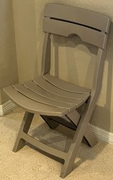 Plastic Folding Chair - (BU)