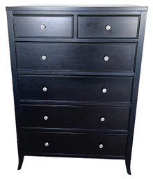 ARHAUS FURNITURE 6 Drawer Wood Dresser - (G)