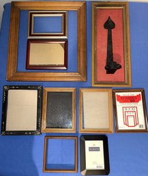 Vintage Mixed Bundle Of Wood Pictures Frames F#2 -(BB1)