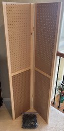 2 Panel Pegboard Display & Bag Of Inserts - (G)