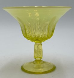 Large Vintage Uranium Goblet - (HC)