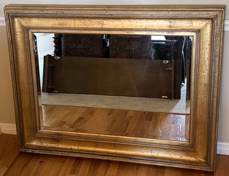 Large Carolina Mirror Co. Wood Framed Mirror - (DR)