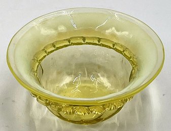 Vintage Uranium Candy Dish Bowl - (HC)