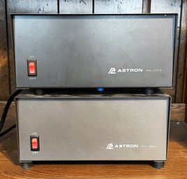 Lot Of 2 Astron Ham Radio Power Supplies (Model #RS-35A)