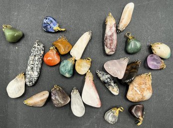 Natural Stone Pendants J41 - (HC)
