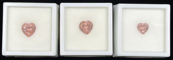 Loose Heart Shaped Zandrite Gemstones #186